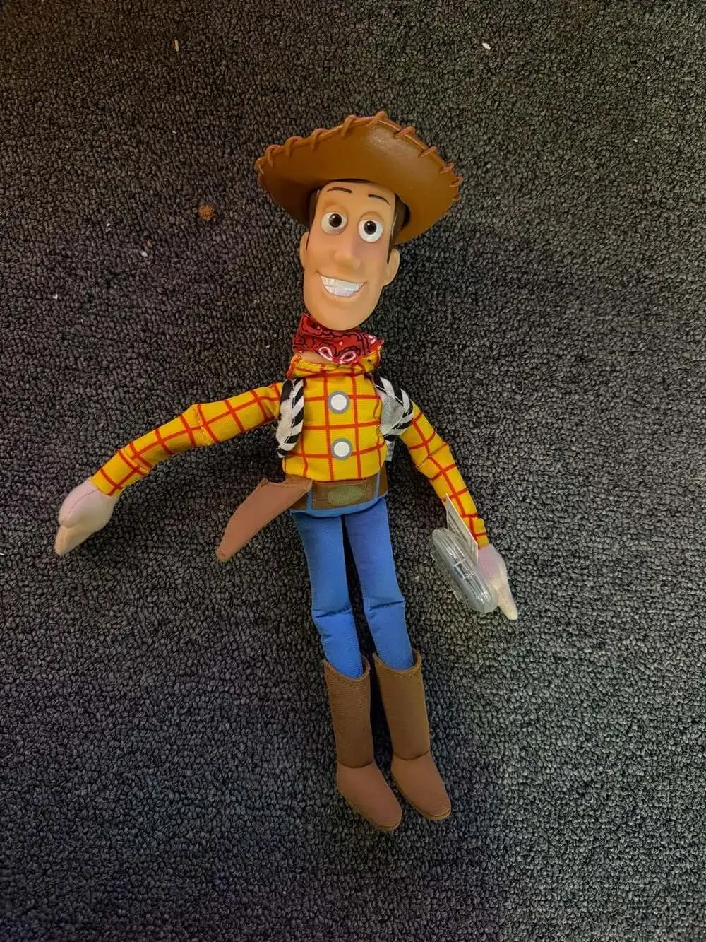 Disney Pixar Toy Story 2 Woody Star Bean Plush Doll